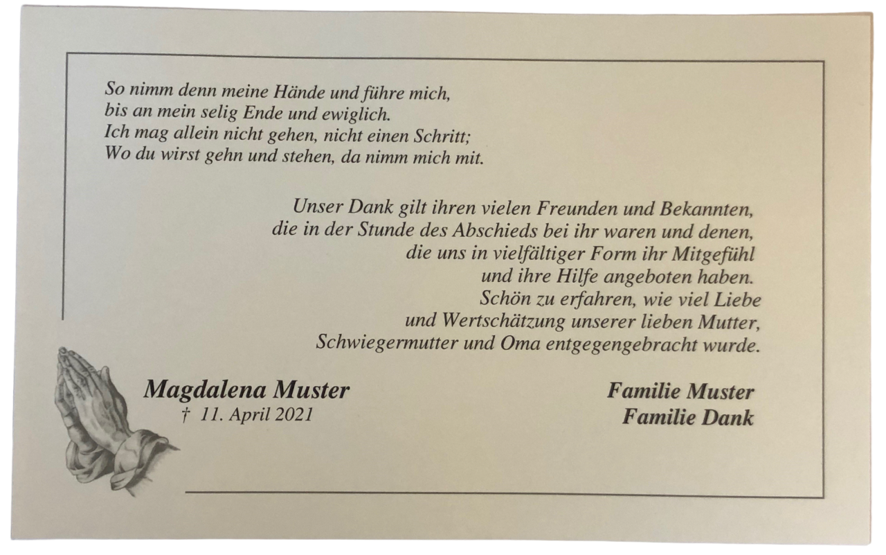 Betende Hände Dürer